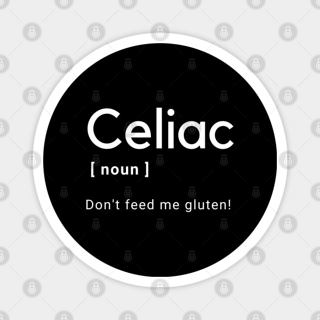 Cealic definition Magnet by Gluten Free Traveller